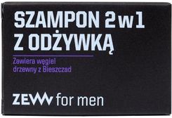 Zdjęcie Zew For Men Szampon i Odżywka 2w1 Zawiera węgiel drzewny z Bieszczad 85ml - Wielichowo