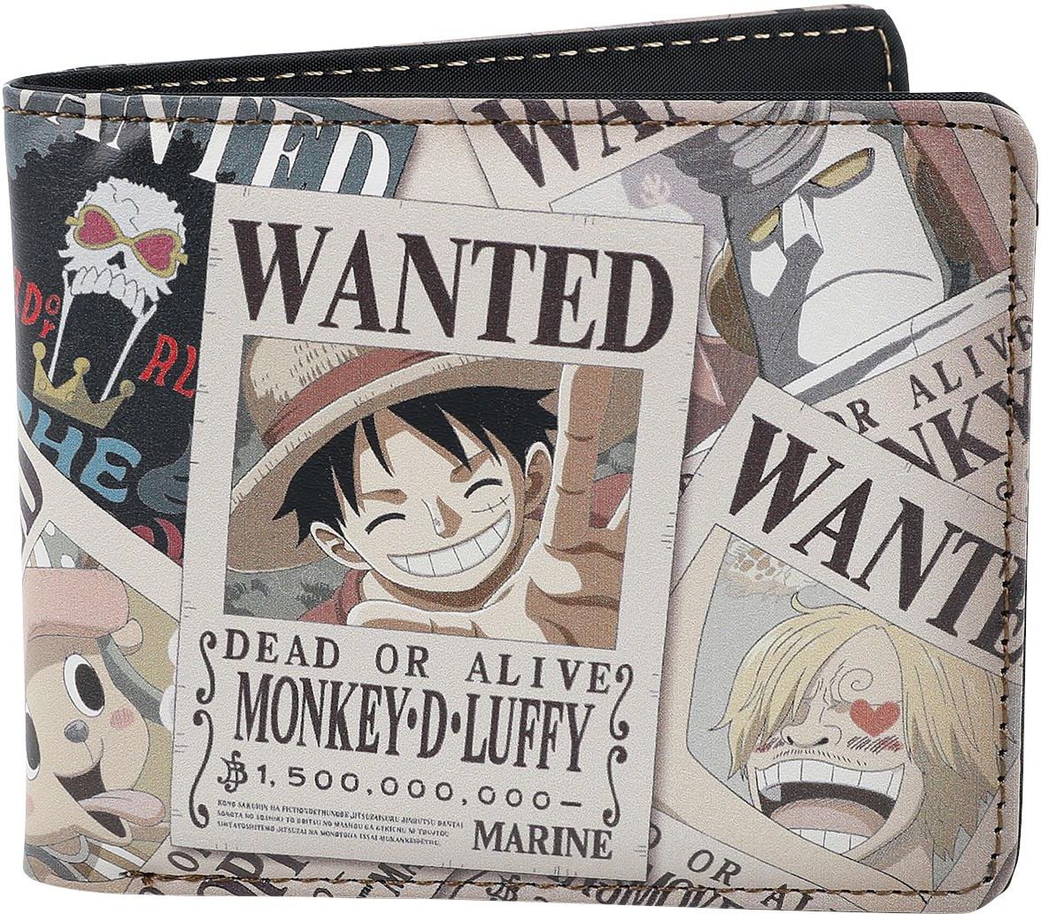 One Piece Wanted Portfel Wielokolorowy Ceny I Opinie Ceneo Pl