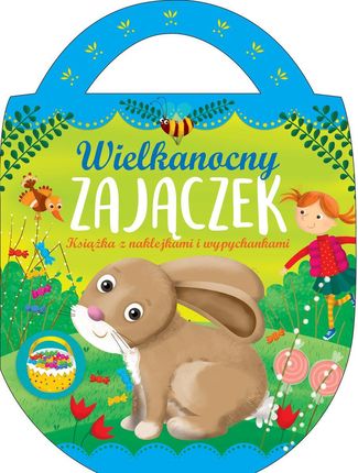 Wielkanocny zajączek. Książka z naklejkami Olesiejuk