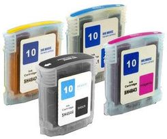 EPROM ZESTAW TUSZY HP 10 BUSINESS INKJET 2000 2500 BLACK 69 ML CYAN MAGENTA YELLOW 35ML C4844AE C4841AE C4842AE C4843AE