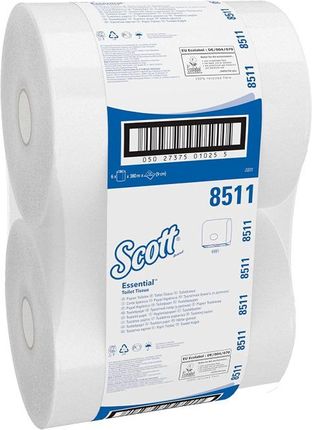 Scott Kimberly-Clark Maxi Jumbo - Duży Papier Toaletowy W Roli 2-Warstwy Makulatura - 6 Rolek