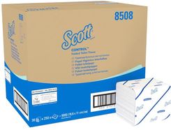 Scott Kimberly-Clark Control - Papier Toaletowy W Składce Makulatura 2-Warstwy - 9000 Odcinków - Dozowniki papieru i mydła