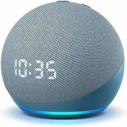Amazon Echo Dot 4 Z Zegarem Niebieski