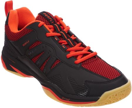 Perfly Buty Do Badmintona Bs590 Max Comfort Męskie Czarny, Czerwony