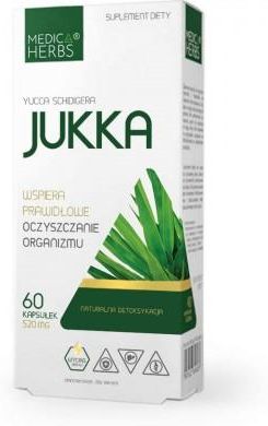 MEDICA HERBS Jukka 520 mg 60 kaps