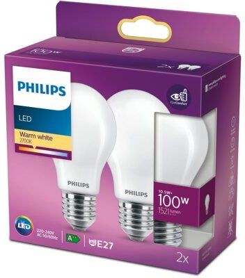 Philips LED 929002026457 10.5W E27 (2 szt.)