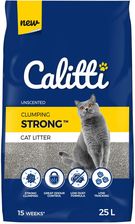Calitti Calitti Strong Żwirek Bentonitowy Bezzapachowy 25L - Żwirki i piaski dla kotów
