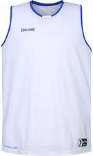 Spalding Koszulka Meczowa Move Biały Niebieski 300214004 - Odzież do koszykówki