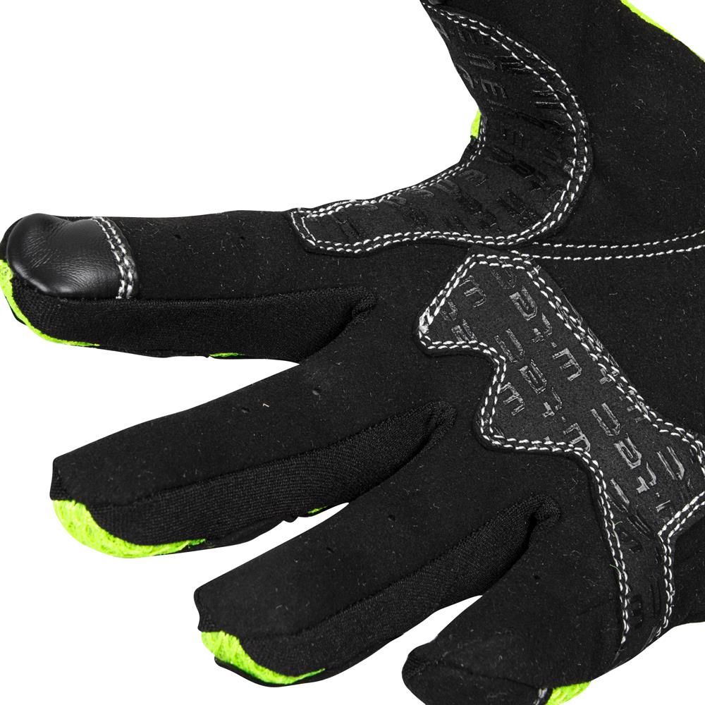 W-TEC Rękawice motocyklowe Upgear Czarny-fluo 3XL