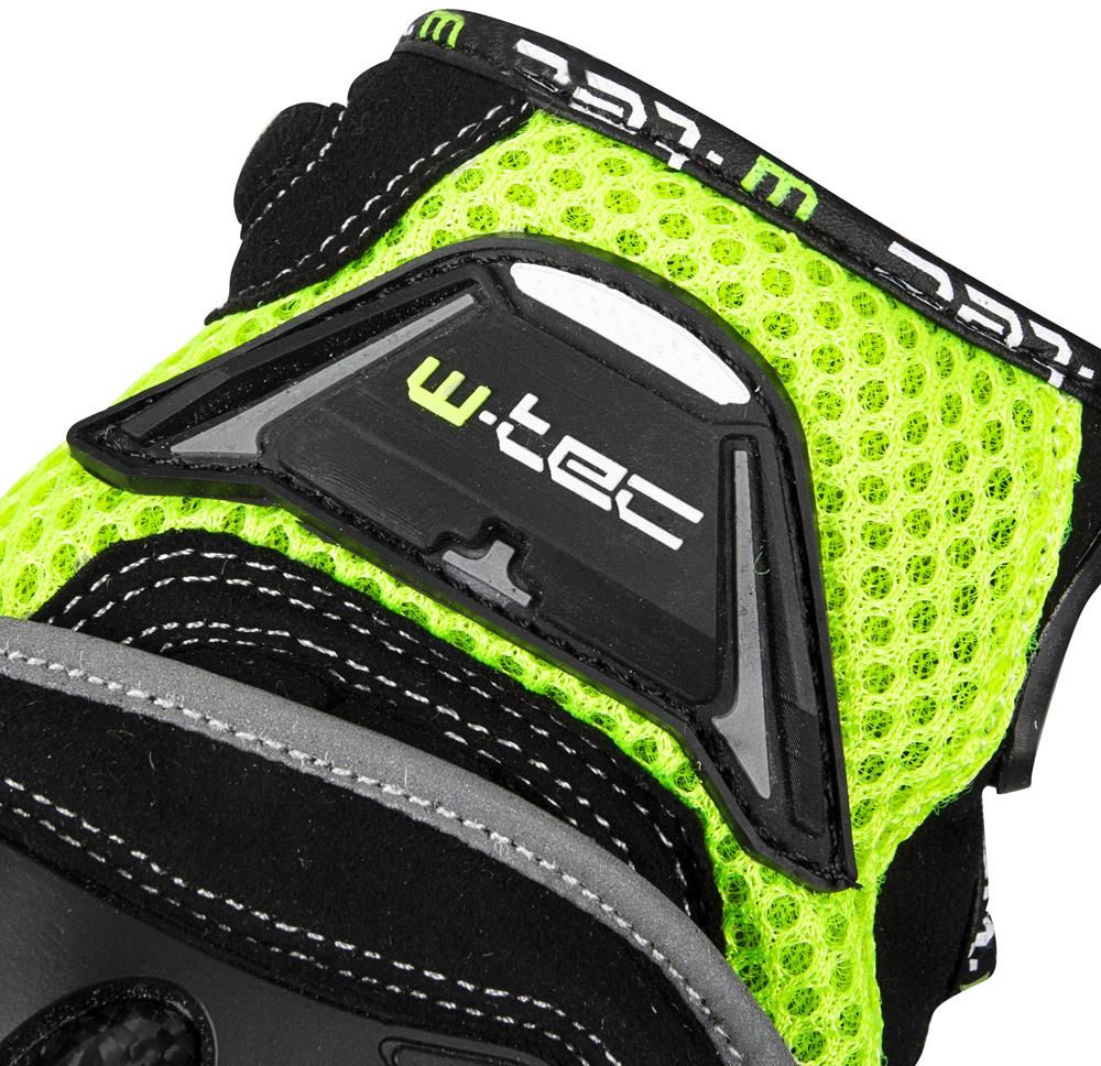 W-TEC Rękawice motocyklowe Upgear Czarny-fluo 3XL