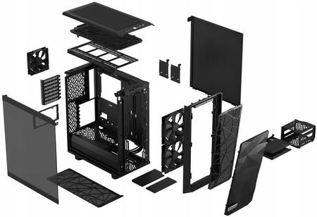 Fractal Design Meshify 2 Compact TG Black Light Tint (FDCMES2C03) - фото 6