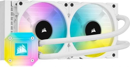 Corsair iCUE H100i ELITE CAPELLIX (ホワイト) Corsair iCUE H100i ELITE CAPELLIX White 2x120mm (CW9060050WW