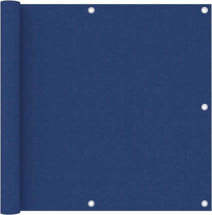 Parawan Balkonowy, Niebieski, 90X300 Cm, Tkanina Oxford