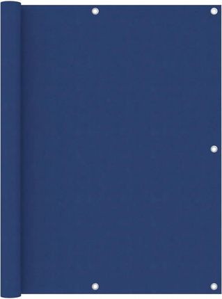Parawan Balkonowy, Niebieski, 120X300 Cm, Tkanina Oxford