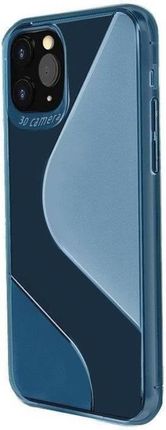 Hurtel S-Case elastyczne etui iPhone 12 Pro Max niebieski