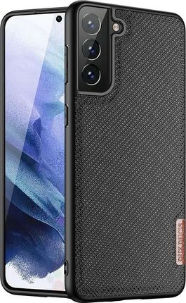 Dux Ducis Fino pokrowiec pokryty nylonowym materiałem Samsung Galaxy S21+ 5G (S21 Plus 5G) czarny
