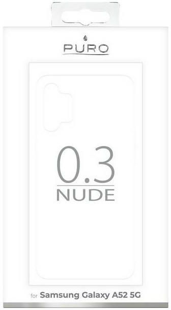 Puro Nude 0.3 Samsung A52 A525 przeźroczysty/transparent SGA5203NUDETR - zdjęcie 2 Puro Nude 0.3 Samsung A52 A525 przeźroczysty/transparent SGA5203NUDETR