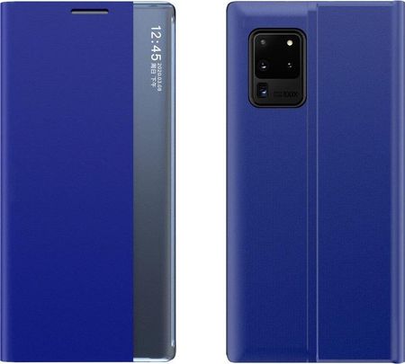 Hurtel New Sleep Case etui z klapką z funkcją podstawki Samsung Galaxy A02s niebieski