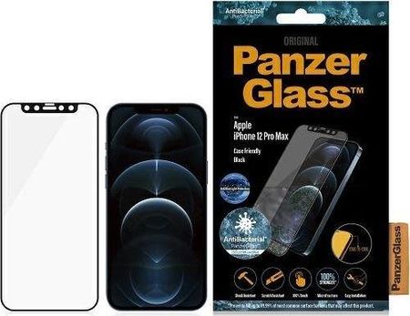 Panzerglass Apple iPhone 12 Pro Max CF Anti-Blue Light AB E-to-E black