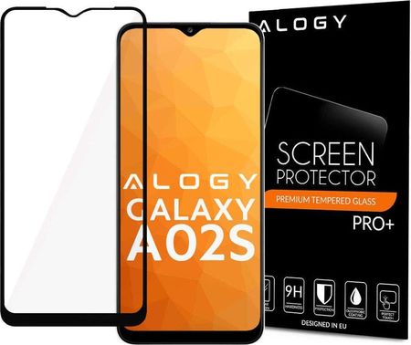 Alogy Szkło Full Glue case friendly do Samsung Galaxy A02s Czarne
