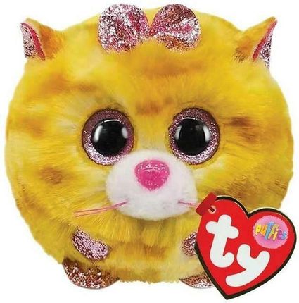 TY Puffies Tabitha żółty kot