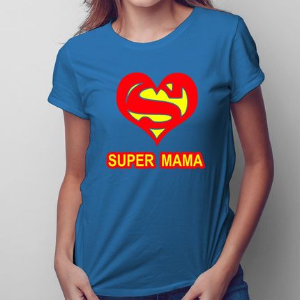 Super mama - damska koszulka na prezent