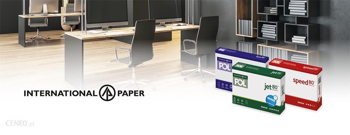 International Paper Papier Ksero A3 Polspeed 80G/M2 500 Arkuszy