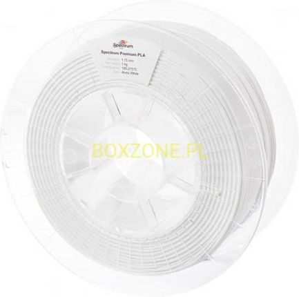 Spectrum 3D Filament Premium Pla I.75Mm 1000G 80042 Arctic White