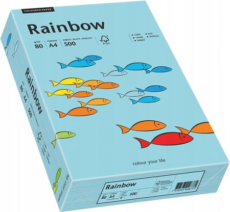 Papier drukarki Rainbow A4 80g R84 morski