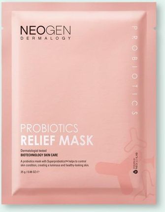 Neogen Dermalogy Probiotics Relief Mask Maska Przywracająca Biorytm Skóry 25G 5Szt.