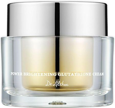 dr.althea power brightening glutathione cream Dr. Althea Power Brightening Glutathione Cream is a Korean brightening face  cream with glutathione and other beneficial ingredients for skin care. It  helps improve skin tone, reduce pigmentation, and main image 1