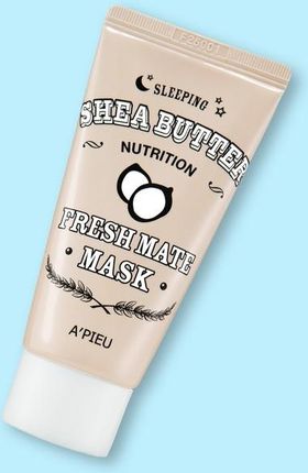 A'Pieu Fresh Mate Shea Butter Mask Nutrition Maska Do Spania Z Masłem Shea 50Ml