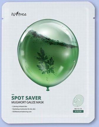 Isntree Spot Saver Mugwort Gauze Mask Maska Na Tkaninie Z Ekstraktem Piołunu 23G 1 Szt