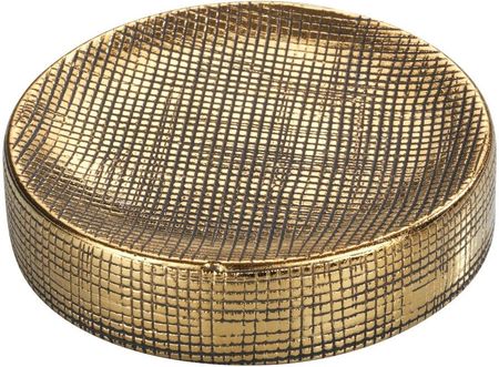 Wenko Ceramiczna Ręcznie Malowana Mydelniczka Z Dekorem W Kolorze Złota Badi 1337079 - zdjęcie 3
