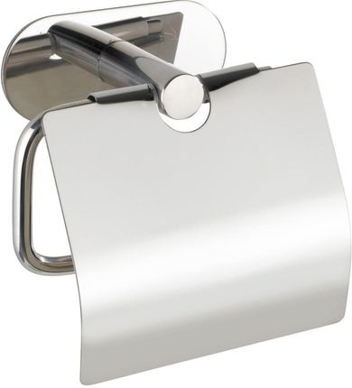 Wenko Nierdzewny Uchwyt Na Papier Toaletowy Bez Konieczności Wiercenia Turbo-Loc® Orea Shine Cover 1338159
