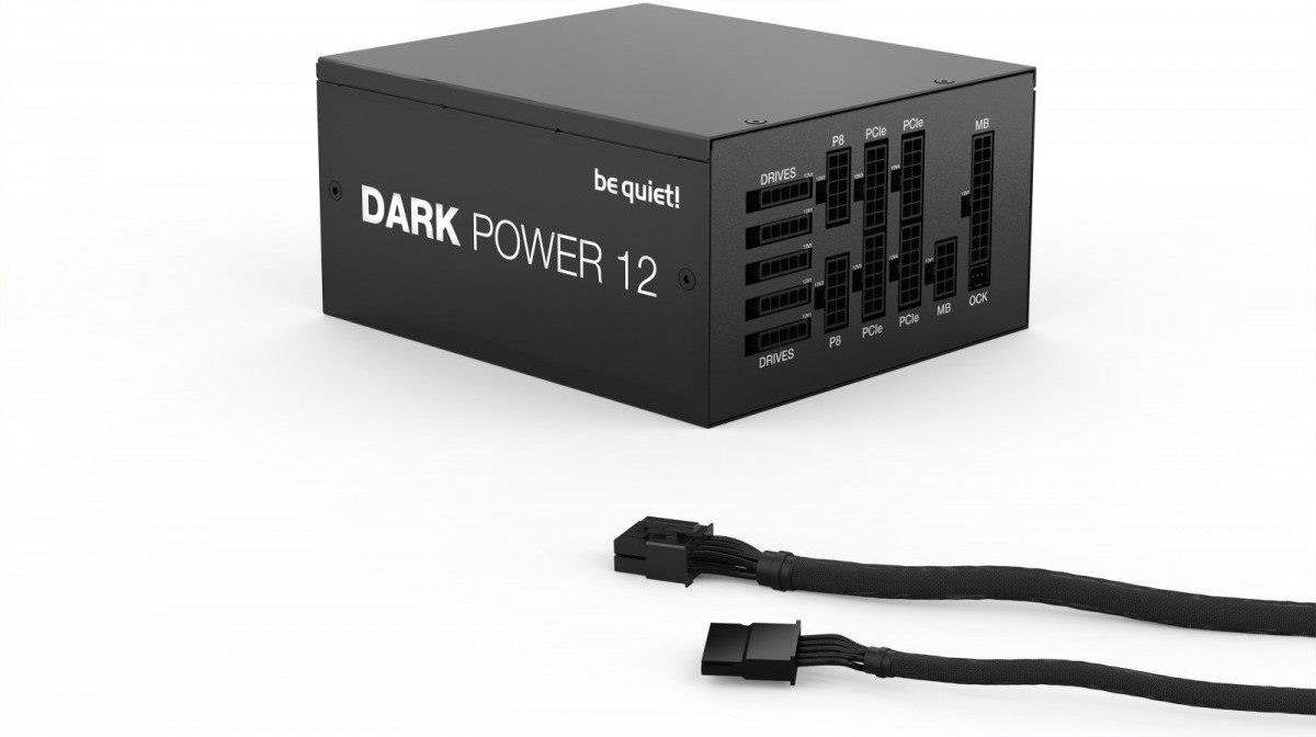 BE QUIET! ZASILACZ MODULARNY DARK POWER 12 1000W 80+ TITANIUM BN316 - zdjęcie 1 BE QUIET! ZASILACZ MODULARNY DARK POWER 12 1000W 80+ TITANIUM BN316