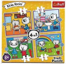 Kicia Kocia Puzzle 4+ 