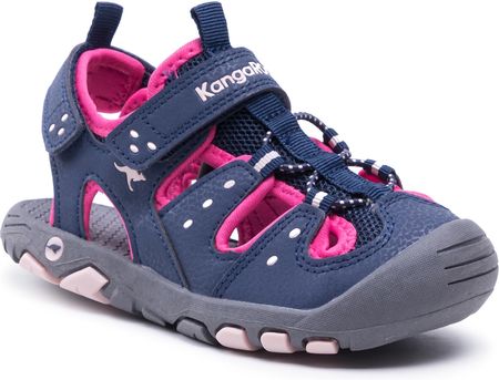Kangaroos Sandały - K-Trek 18731 000 4294 Dk Navy/Fandango Pink