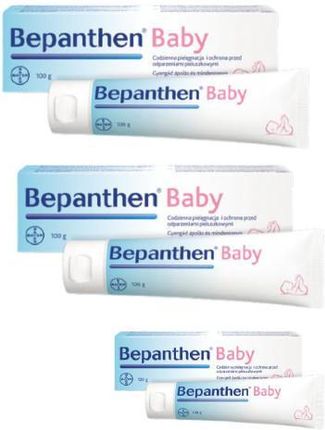Bayer Zestaw Bepanthen Baby 2X100G + 30G