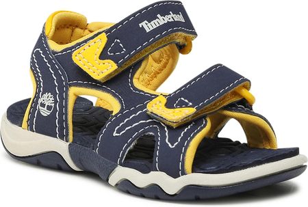 Timberland Sandały - Adventure Seeker 2 Strap Tb02484A484 Navy W Yellow