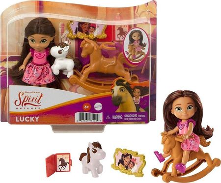 Mattel Mustang: Duch wolności Mała lalka Lucky + akcesoria GXF11
