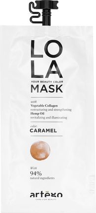Artego Intensywnie regenerująca maska koloryzująca Lola Caramel 20ml