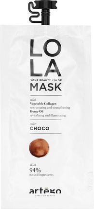 Artego Intensywnie regenerująca maska koloryzująca Lola Choco 20ml
