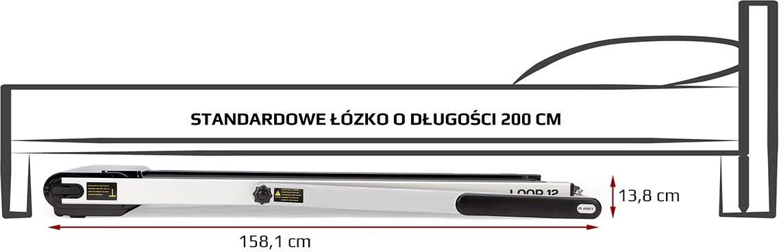 HMS LOOP12 Bieżnia Elektryczna Składana - zdjęcie 21 HMS LOOP12 Bieżnia Elektryczna Składana
