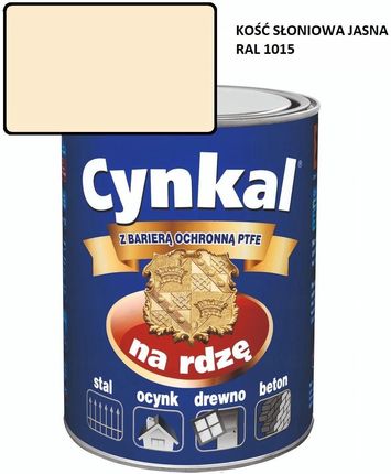 Malexim Farba Uniwersalna Cynkal 2,5L Kość Słoniowa Jasna