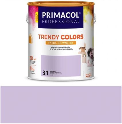 Primacol Farba Trendy Colors 2,5L Lawendowy
