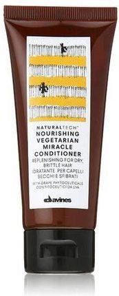 Davines Naturaltech Nourishing Vegetarian Miracle Odżywka Nawilżająca Do Suchych Łamliwych Włosów 60 ml