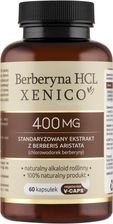 Zdjęcie Berberyna Hcl xenico 60kaps. Cholesterol I Glukoza - Gniew