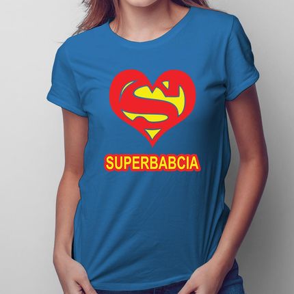Super Babcia - Damska Koszulka Na Prezent