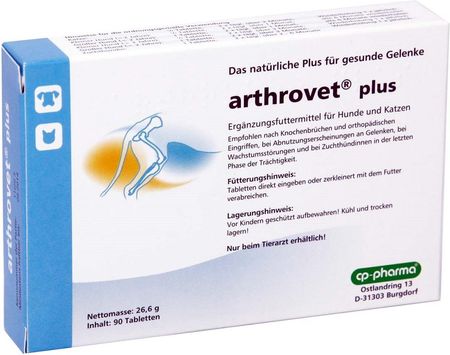 Cp-Pharma Arthrovet Plus Tabletka 90Szt